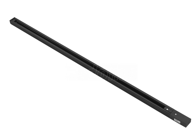 Трек Lightstar 502028 двухконтактный однофазный BARRA,длина2м, ЧЕРНЫЙ МАТОВЫЙ (питание и заглушка в комплекте)