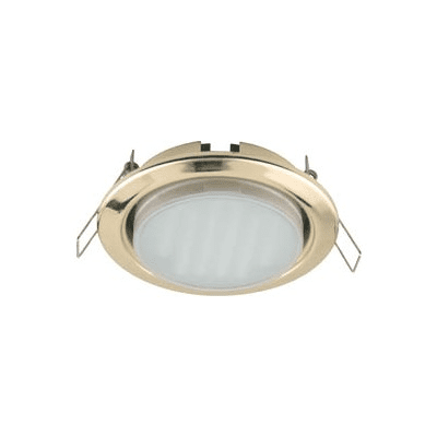 Светильник точечный Ecola GX53 H4 220V GX53 встраиваемый потолочный золото 38х106   FG53H4ECB
