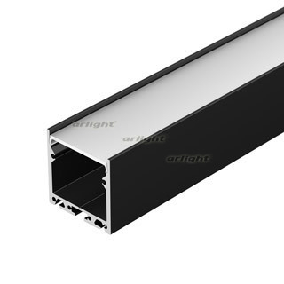 Arlight Профиль с экраном SL-LINE-3535-2500 BLACK+OPAL