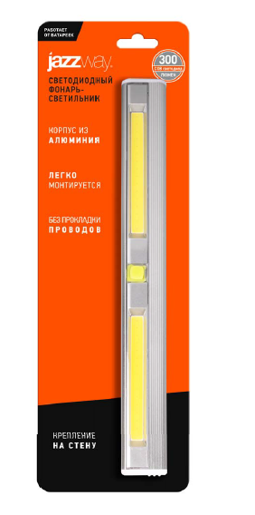 Светильник Jazzway TS4-L3W 4хААА 290мм