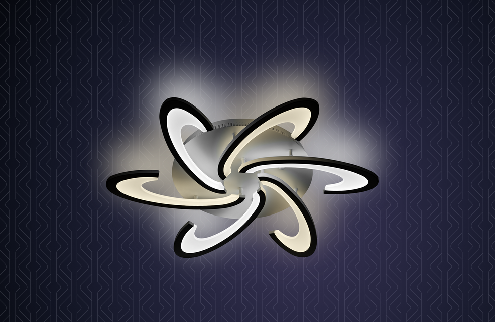 Люстра Ritter MALTA с ДУ CHL-52015 108Вт, 2700-6400К, ф700х80мм диммируемая