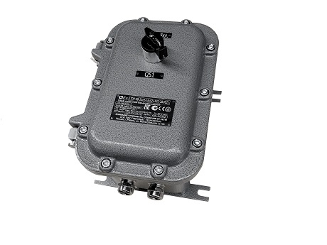 Шкаф управления взрывозащищенный LTDP-IIB-2025-[3x32/LS32/2BUE2]