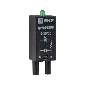 Модуль светодиодный 24 VDC для промежуточных реле RP EKF AVERES