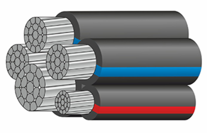 СИП-2 -0,6/1 3х120+1х95+1х16 провод Цветлит