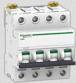 Автоматический выключатель Schneider Electric 4P 40А характеристика C 6кА Acti9 iC60N A9F79440 (аналог Multi9 24367)