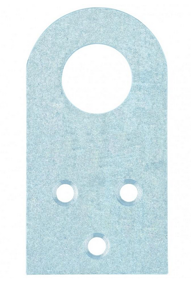 Проушина прямая 70х30х2 мм оцинк СИБРТЕХ