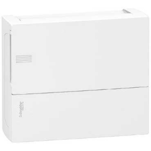 Бокс RESI9 MP (MINI PRAGMA)  Schneider Electric Plast_ENCL MIP12118  1ряд/18модулей навесной белая дверь /13380/