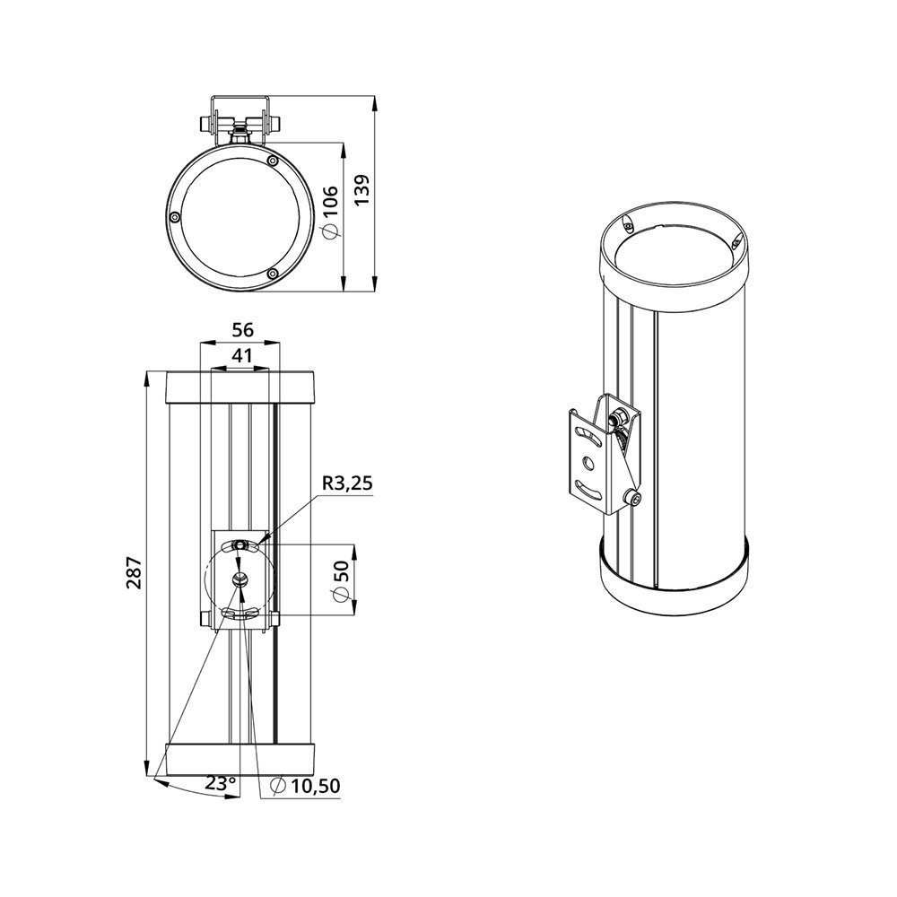 Акцент 40 Дуо CRI80 3000К 15°