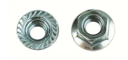 Гайка с насечкой, препятствующей откручиванию М10 DKC HDZ