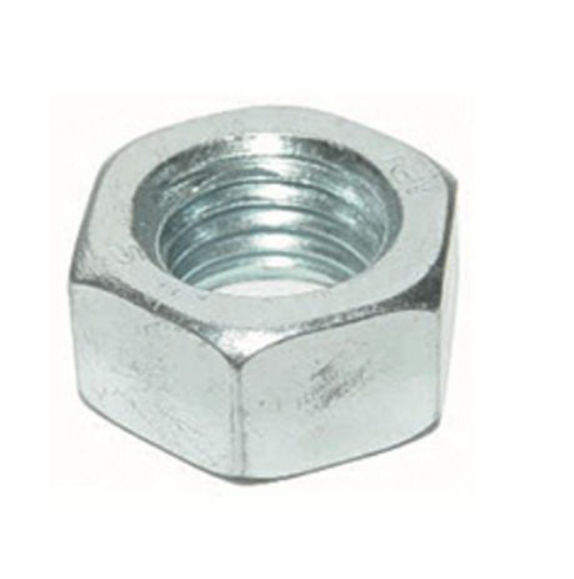 Гайка белого цвета М8, нержавеющая сталь INOX 316L