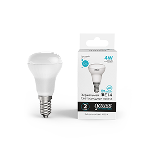 Лампа Gauss Elementary R39 4W 300lm 4100K Е14 LED