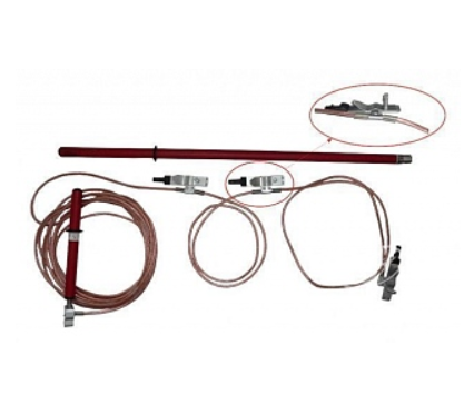 Заземление переносное ЗПЛ-10 для ВЛ 10кв (35 мм)