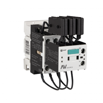 Контактор для конденсатора КМЭК 10 кВАр 230В 1NО+1NC EKF AVERES