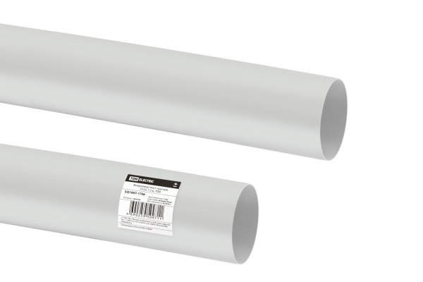 Воздуховод пластиковый круглый, D125, 1,5 м, TDM