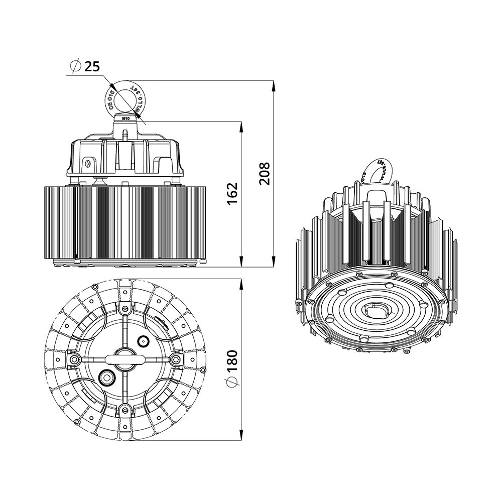 Профи Компакт 80 CRI70 5000К 60°