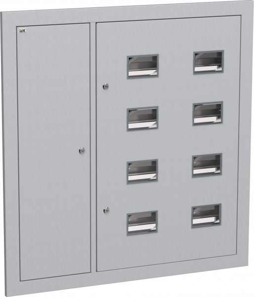 Корпус метал. ЩЭ-8-Э 36 IP31 (слабот. отсек слева) LIGHT IEK
