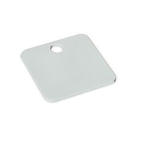 Бирка кабельная маркировочная У-153 (упаковка 100 штук) (28х28) квадратная ЗЭТАРУС (кратно 100)