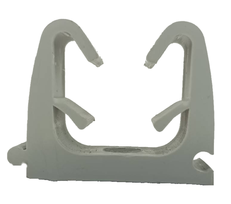 Крепеж-клипса универсальная 16-20мм серая (кратно 25)