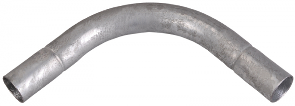 Поворот алюминиевый ненарезной d25 мм IEK