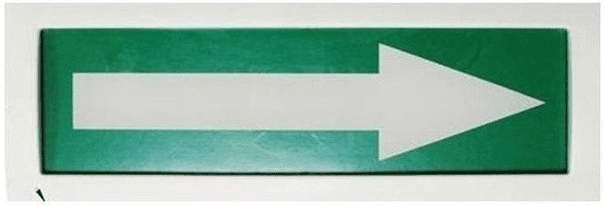 Молния-12 "Стрелка вправо" 304х103х19 IP52