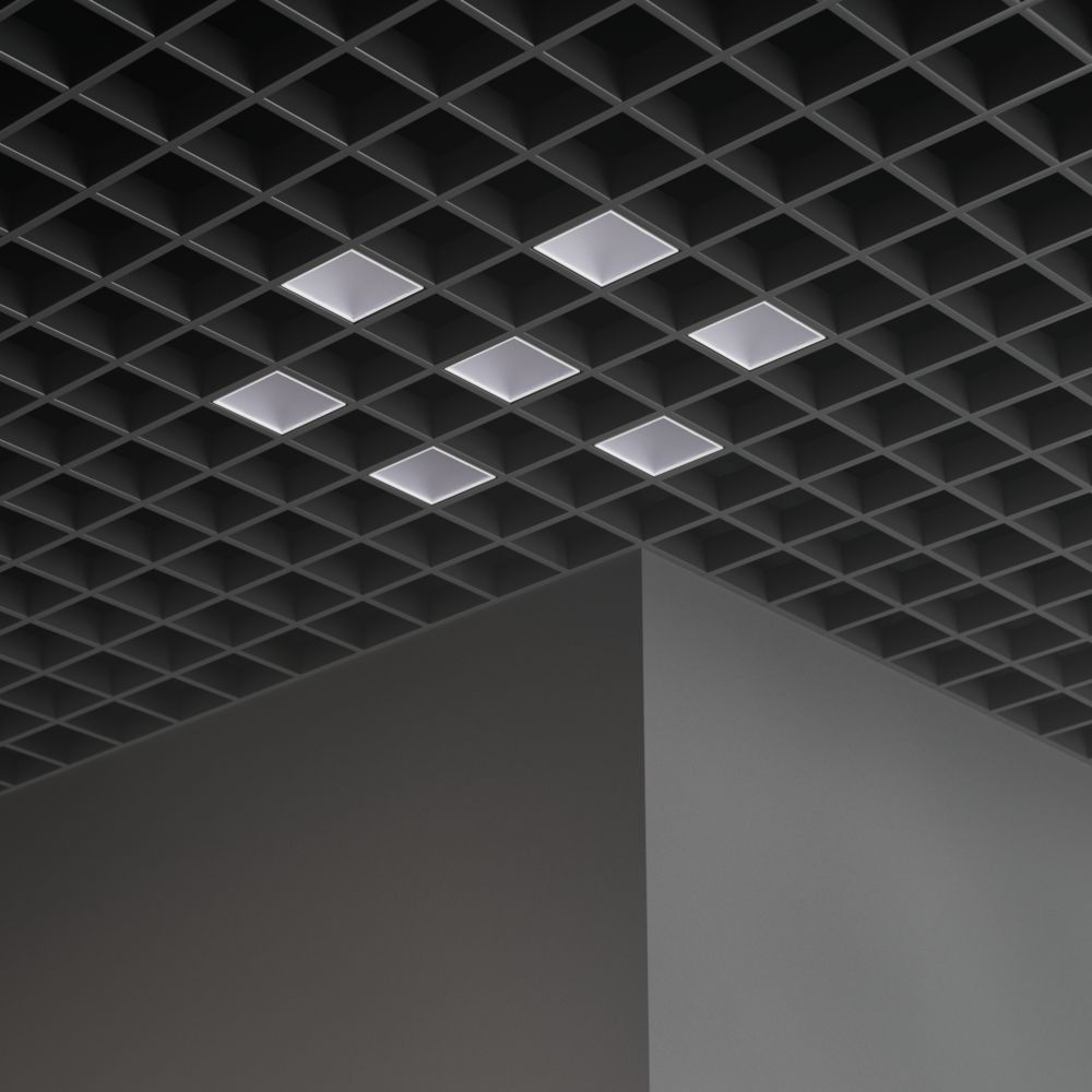 Грильято Мозаик 45 х7 IP40 CRI90 3000К Микропризма