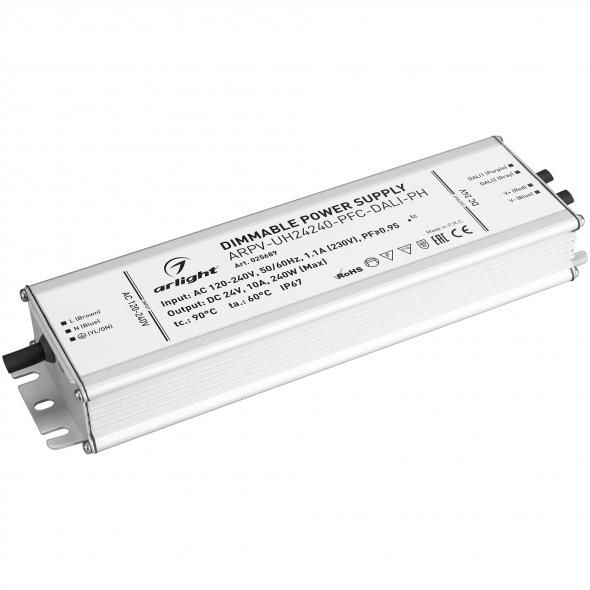 Arlight Блок питания ARPV-UH24240-PFC-DALI-PH (24V, 10.0A, 240W)