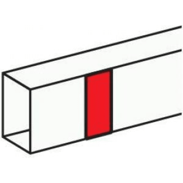 Накладка  цвет белый ширина от 35 до 65мм  на стык профиля клейк. осн.  Legrand  DLP   010692