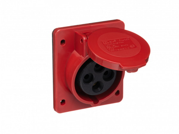 26051DEK Розетка для скрытой проводки 414 3Р+РЕ 16А 380В IP44 РЩ-102 DEKraft Systeme Electric