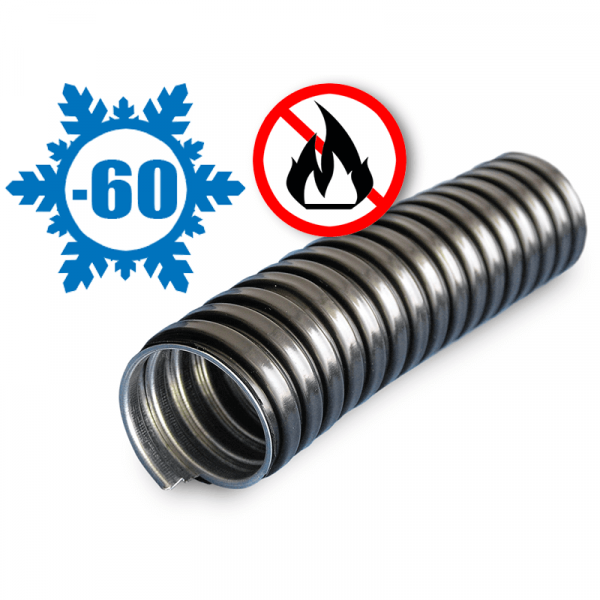 Металлорукав в ПВХ-изоляции МРПИнг морозостойкий 10 черный УХЛ1 Гофроматик (ЗЭТАРУС) (кратно 50)