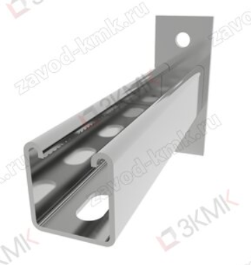 KS414125P-650 S=2.5 L650 Кронштейн консольный перфорированный