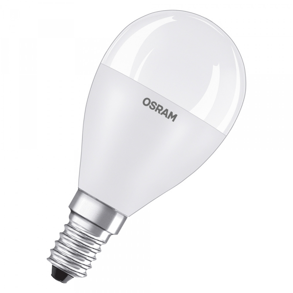Светодиодная лампа OSRAM P60 7,5Вт 230В 2700К E14