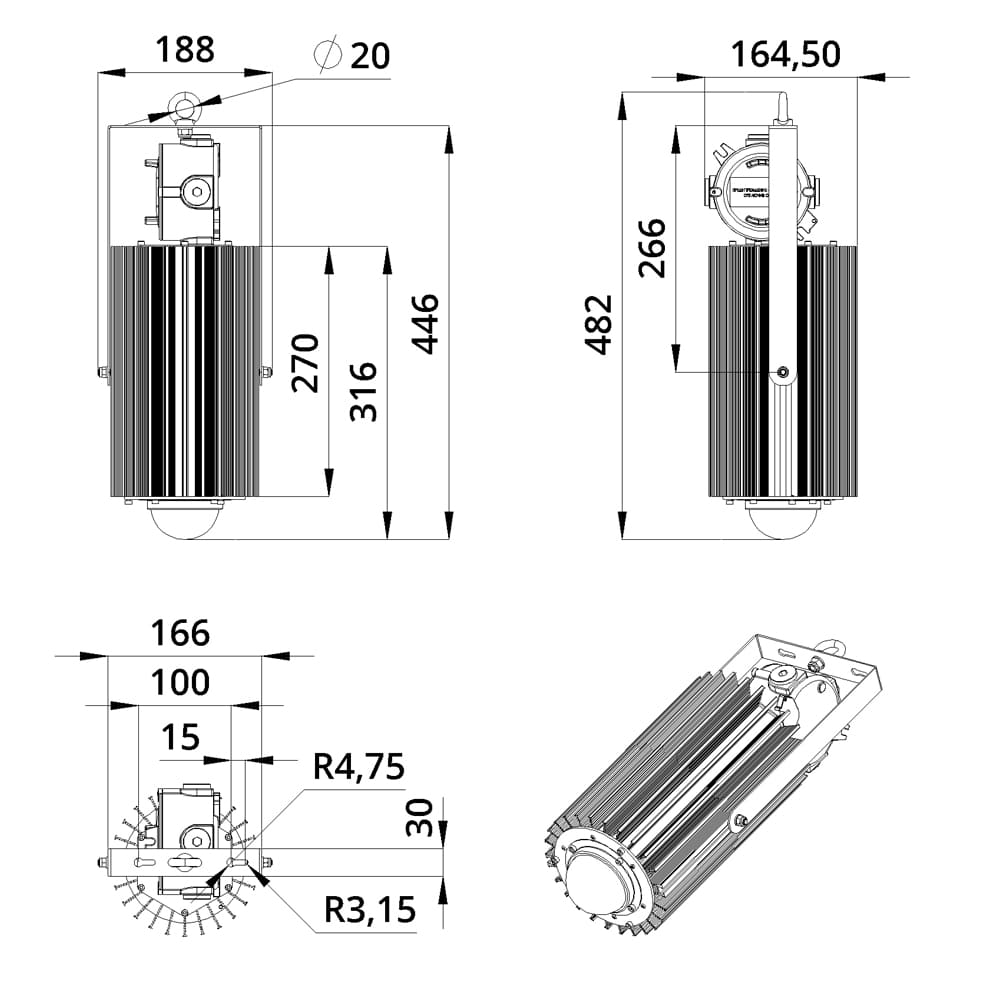 Профи v2.0-100-П-4565Б-Ex