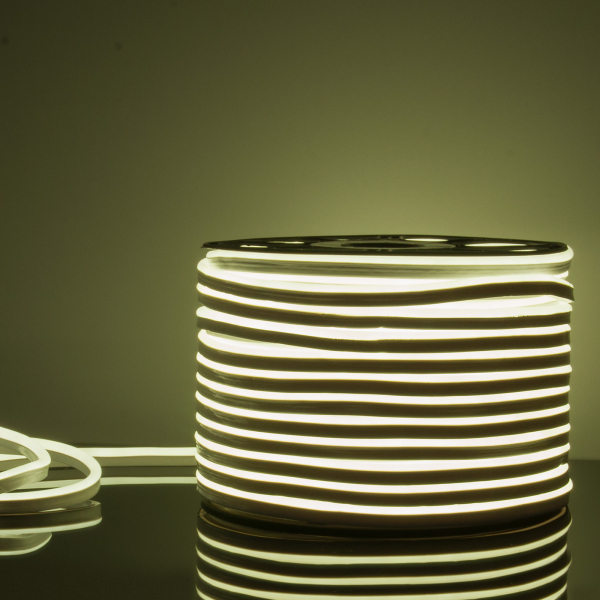 Elektrostandard Гибкий неон LS001 220V 9.6W 120Led 2835 IP67 односторонний белый, 50 м (кратно 50)