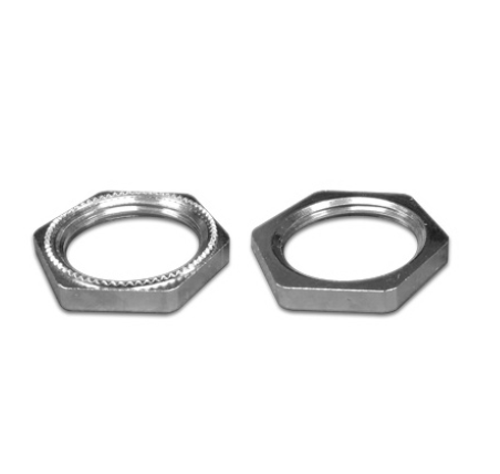 Гайка заземляющая M20x1,5 никелированная латунь, DKC 6006EMC-20