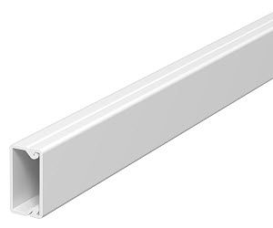 Кабель-канал WDK 20x10x2000 мм (ПВХ,белый) /WDK10020RW/ (кратно 2)