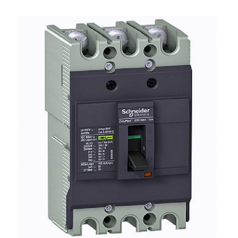 Выключатель автоматический  Schneider Electric  3П    63А  10кА  TM-D  EasyPact_EZC