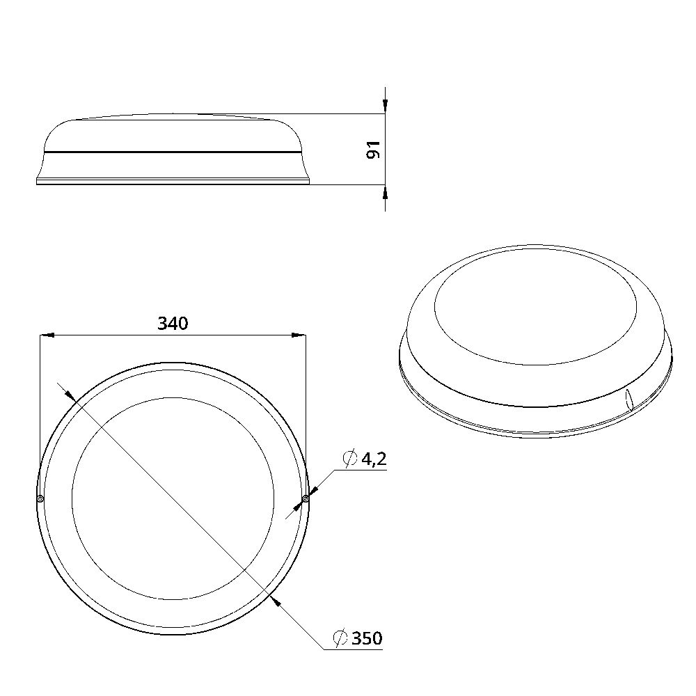 Кронос Нео 15 L Эко IP54 CRI80 5000К Опал