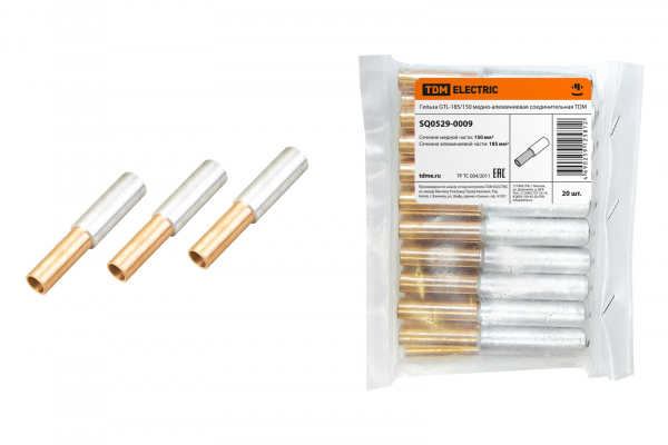 Гильза ГАМ 185-150 GTL-185/150 TDM (кратно 10)