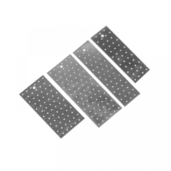 Пластина соединительная 50х140x2 мм, оцинкованная - накл. Tech-Krep