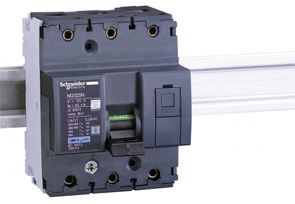 Выключатель автоматический  3П   80A  10кА  NG125N C  Schneider Electric 18640