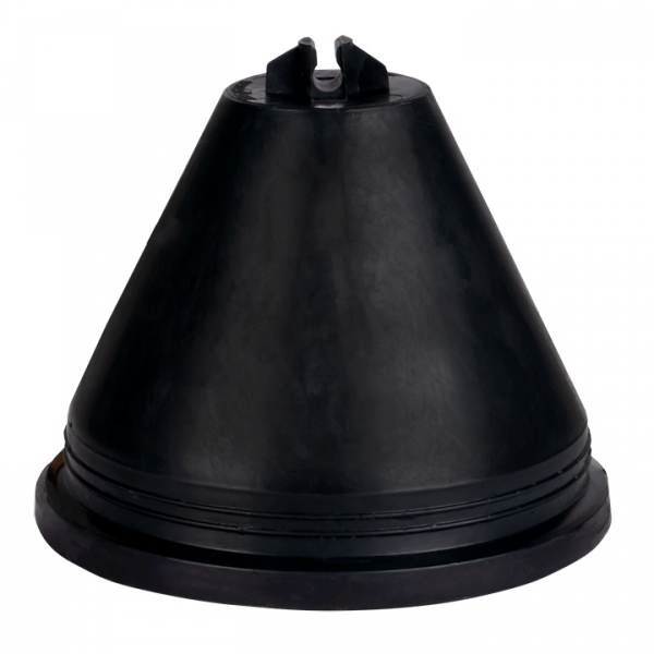 Кровельный держатель прут 8мм c 1 фиксатором  (без бетона) EKF