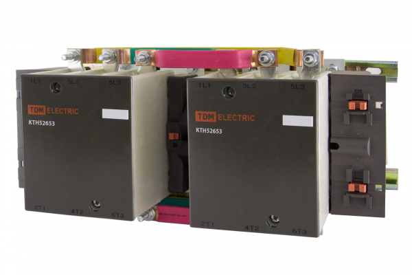 Контактор  КТН-52653 265А 230В/АС3 реверсивный TDM