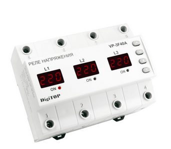 Реле напряжения DigiTOP VP-3F40A