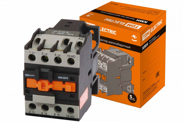 Контактор   32A  230B  1HЗ  КМН-23211  /AC3  TDM SQ0708-0020