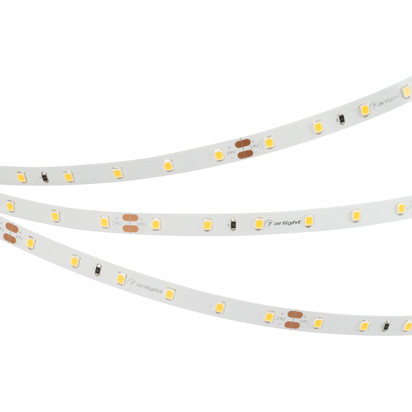 Arlight Лента IP20 24V 4.8 Вт/м 2700К CRI>85 /RT 2-5000 24V Warm2700 (3528, 300 LED) CRI>85 (кратно 5)