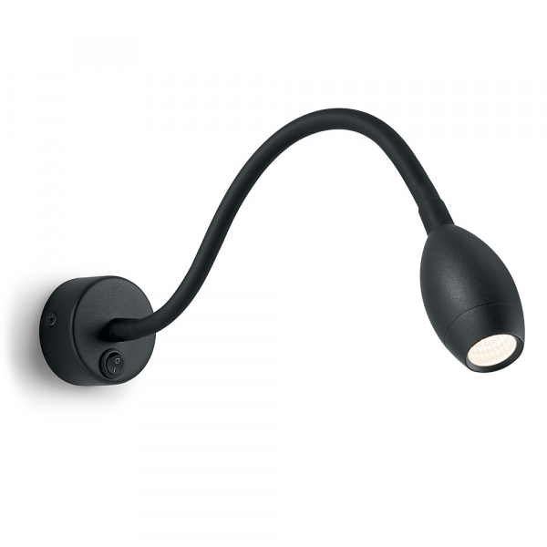 FERON AL7720 3W, 210Lm, 3700K,  черный