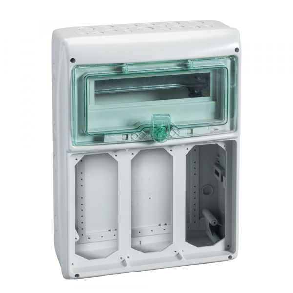 Щкаф Kaedra Schneider Electric Plast_ENCL 13187 12 модулей +3 отв.роз.63А IP65