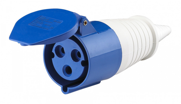 Розетка 26013DEK переносная 223 2Р+РЕ 32А 220В IP44 РП-102 DEKraft Systeme Electric