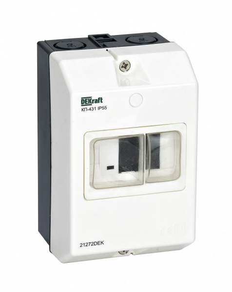 21272DEK Бокс  пласт. IP55 для установки ВА-431 Systeme Electric