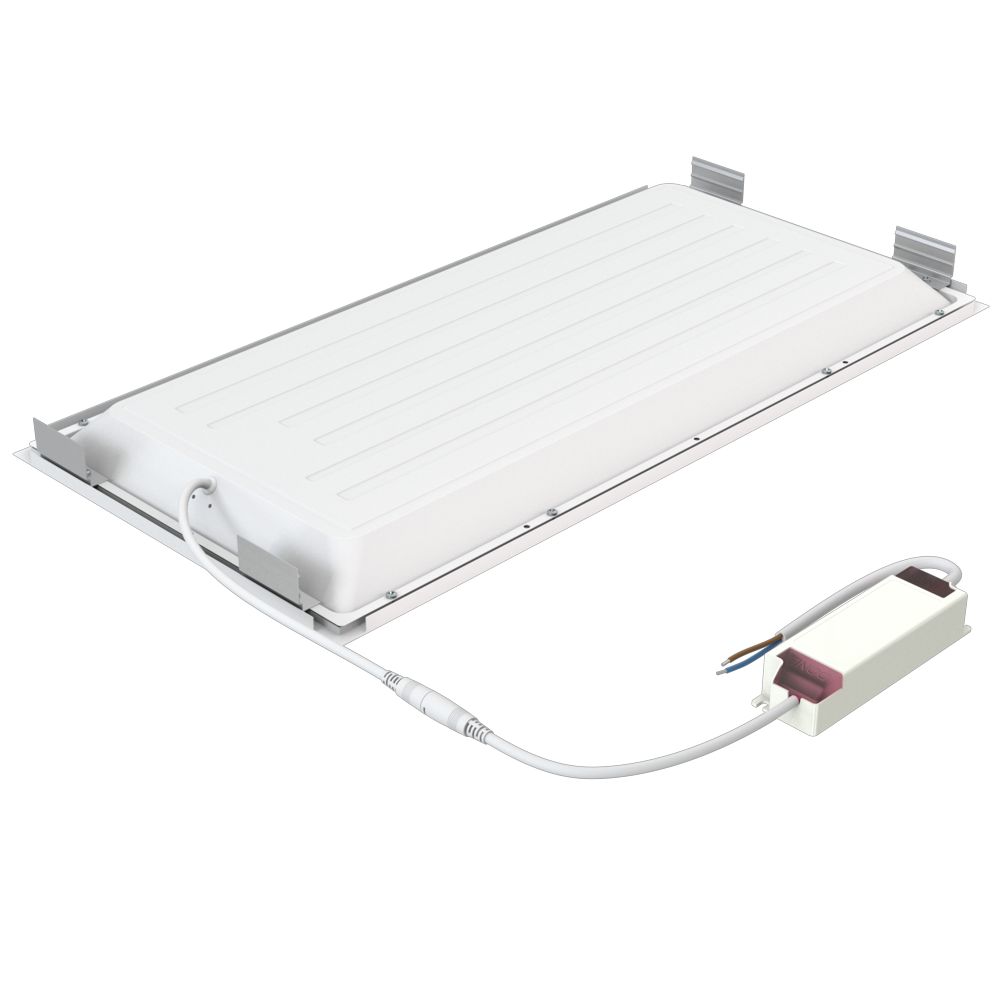 Офис Комфорт 18 IP40 CRI90 4000К Опал 600х300х35мм Clip-In